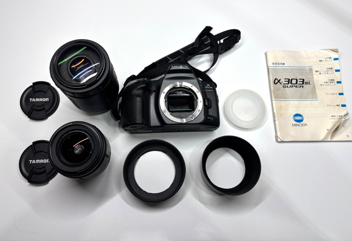 Minolta α-303si Super SLR Camera Body (Junk / Parts) - Ships from
