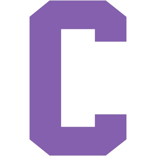 Varsity Letter C Decal Sticker Vinyl Window Laptop College Athletic Team Sports - Picture 19 of 25