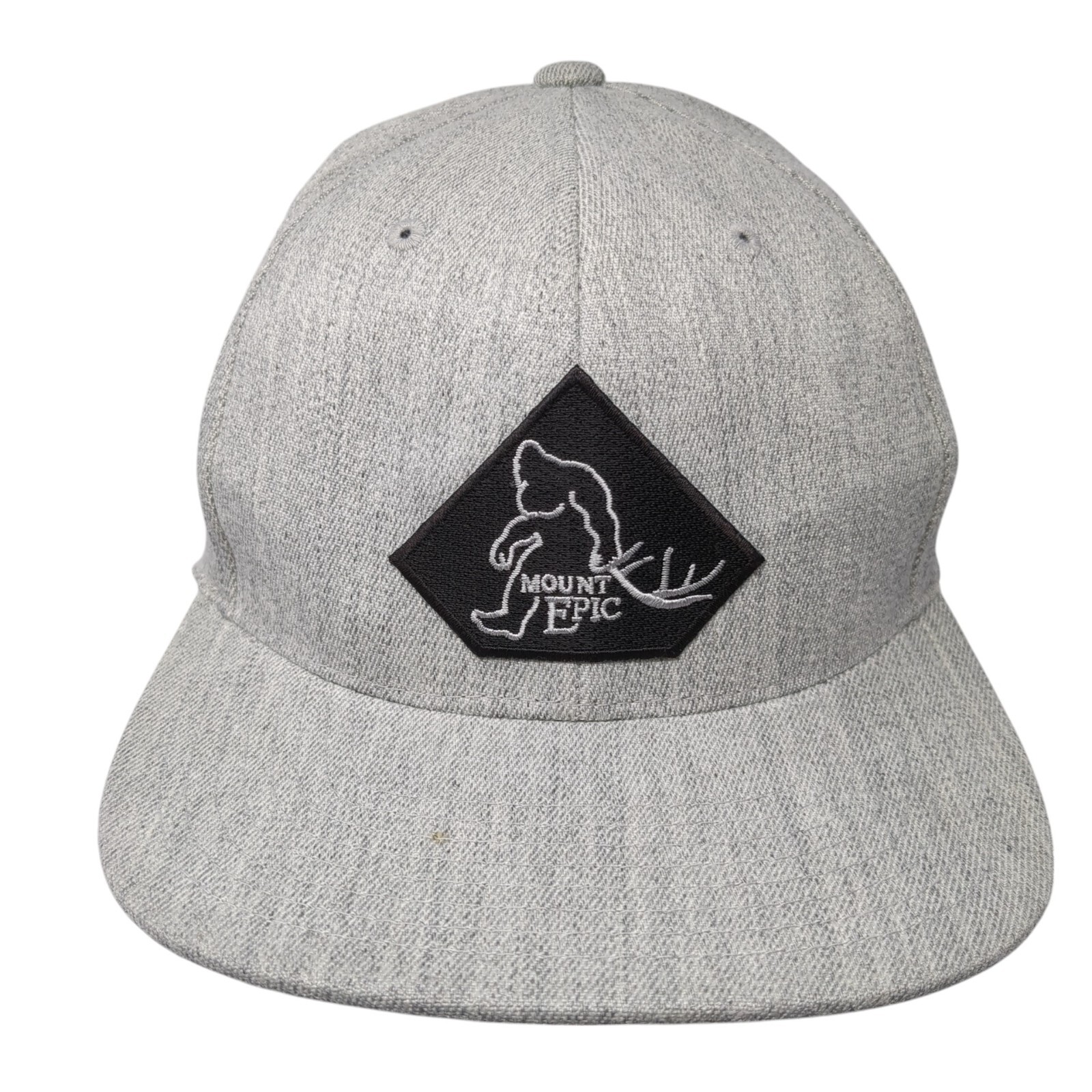 Mount Epic Snapback Hat Gray One Size Adjustable … - image 1