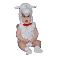 Dress Up America Plush Lamb Costume Set For Baby 6 Months Dress Up America Plush Lamb Costume Set For Baby 6 Months
