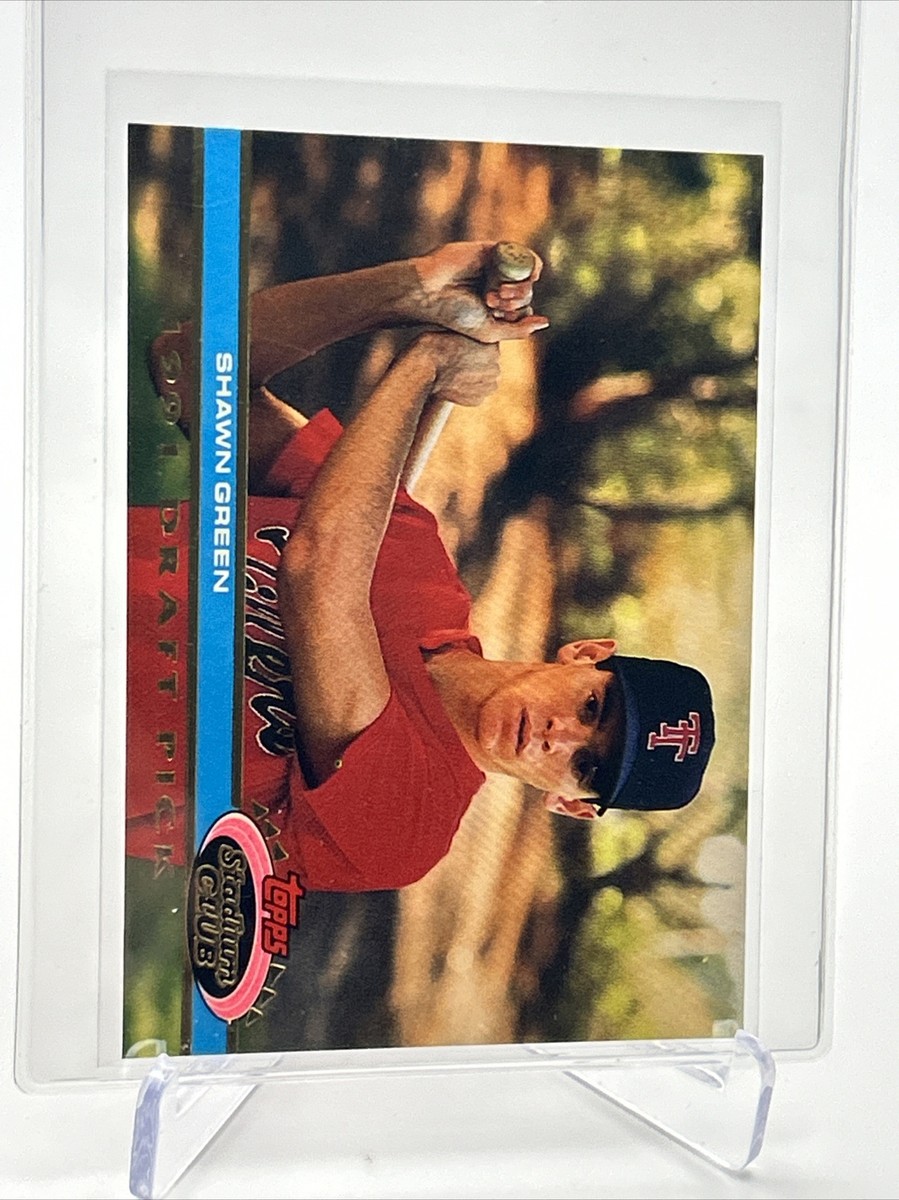 メジャーリーグ　カード　Shawn Green 1992 Stadium Club Dome Shawn Green Rookie Baseball Card #67