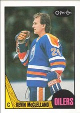 1987-88 O-Pee-Chee Kevin McClelland Edmonton Oilers #201