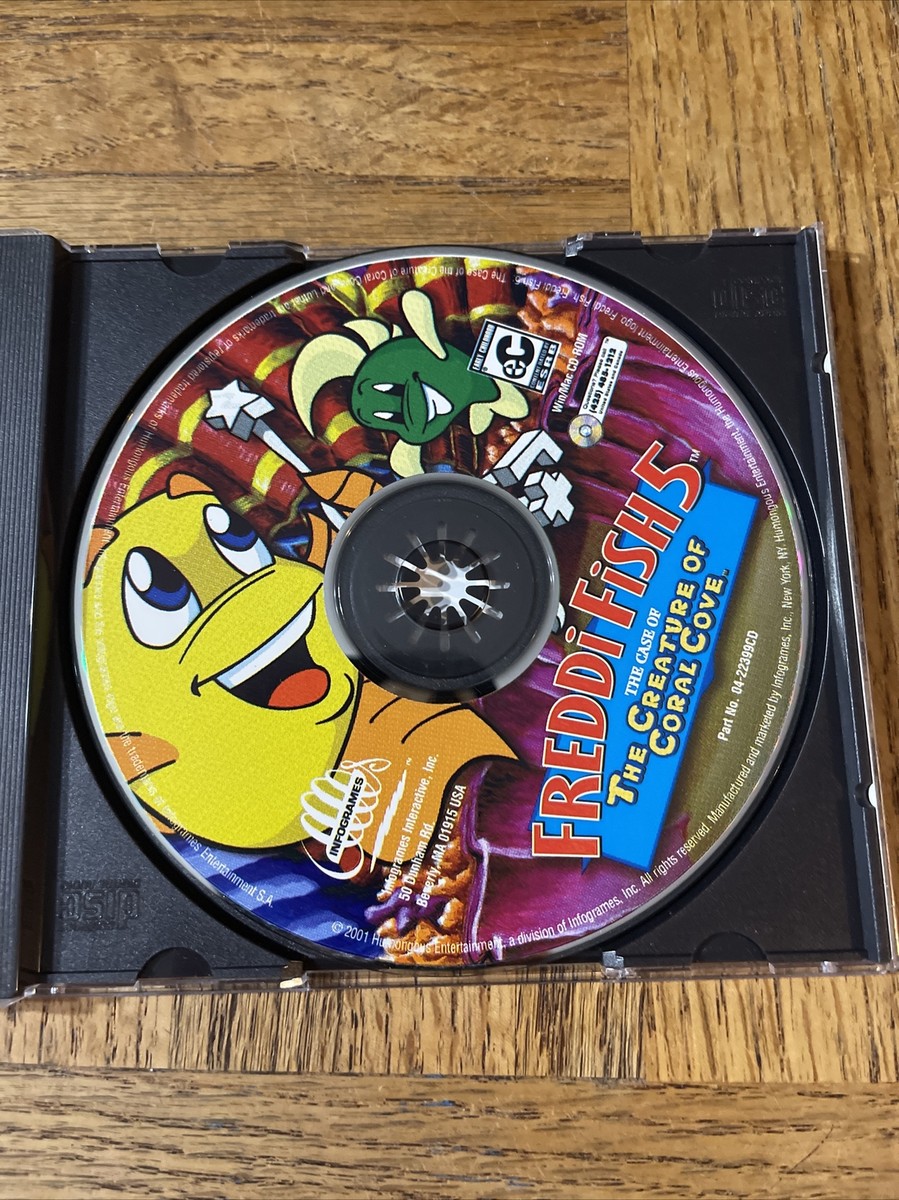 フレディフィッシュ Ｗパック Windows Mac PCゲーム CD-ROM フレディフィッシュ Wパック Windows Mac PCゲーム CD-ROM