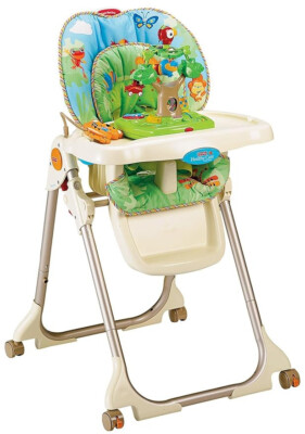 Fisher Price Healthy Care High Chair, Rainforest