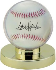 Lot of (10) ~ Ultra Pro Baseball Gold Base Display Case Ball Holders ~ New!