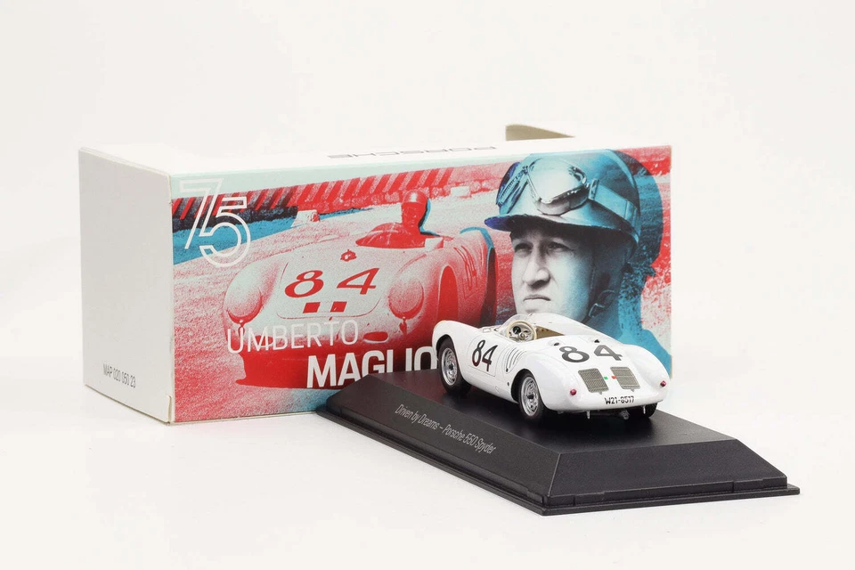 1:43 Spark Porsche 550 #84 Umberto Maglioli Museum MAPPA - Immagine 2 di 4