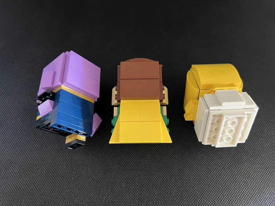 Lego Brickheadz Thanos, Robin, Easter Chic INCOMPLETO/Faltan piezas Foto 2 de 3