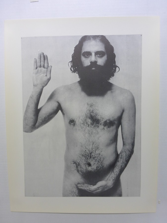 Allen Ginsberg - Famous Naked Print - Very Rare Poster 17 X 22 | eBay