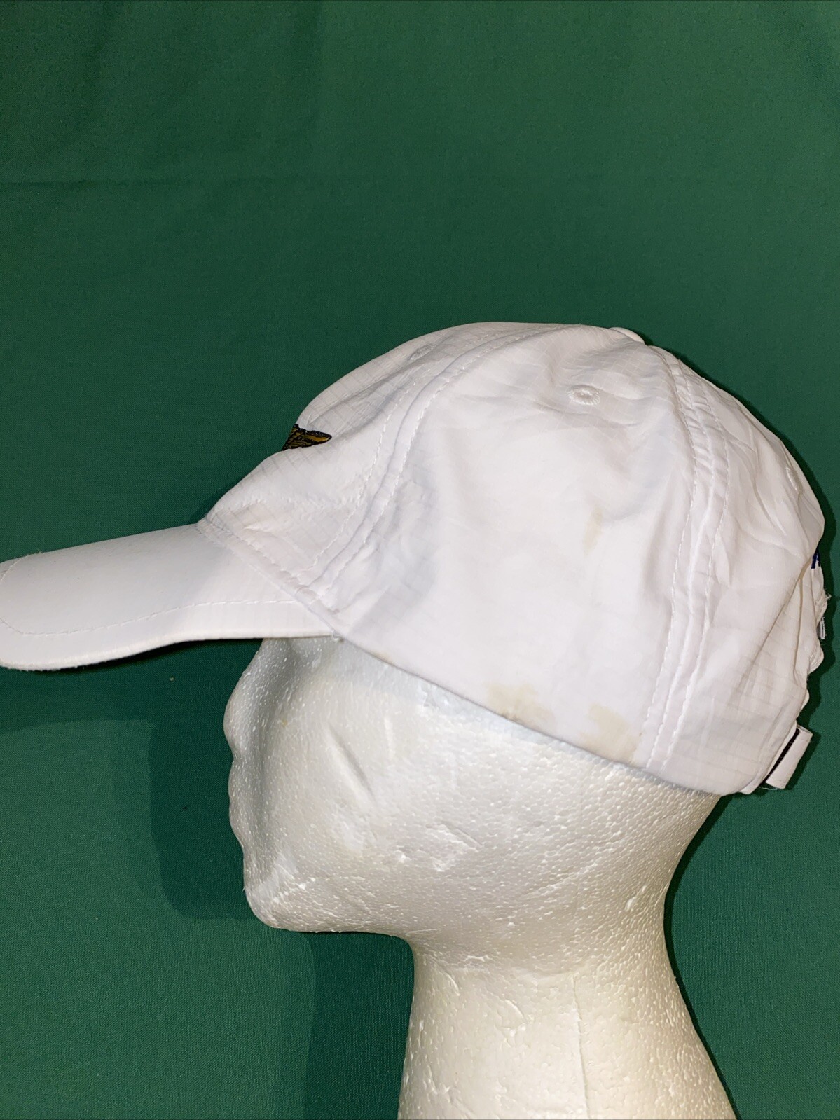 Shell Gasoline AeroShell Strapback Hat Trucker Ca… - image 4