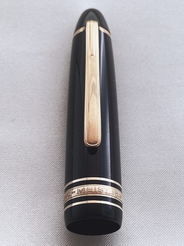 Vintage Montblanc Fountain Pen Meisterstuck 146 14K F nib (Mint) O1116 - 第 8/16 張圖片