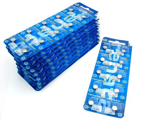 Renata Uhrenbatterie, alle Größen, Silberoxid, lange Lebensdauer, Swiss Made Batterien - Bild 9 von 9