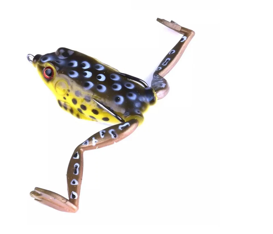 Spinning Frosch Frog Gummifrosch Wobbler Hecht Zander Wels Raubfisch Kunst Köder - Bild 4 von 4