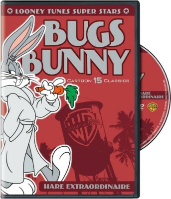 BUGS BUNNY : HARE EXTRAORDINAIRE (DVD) VG Disc + Cover Art - NO CASE