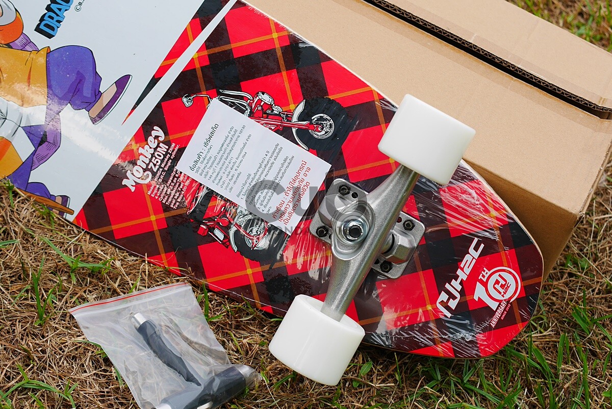 SURF SKATE BOARD DRAGON BALL MASTER X HONDA MONKEY125