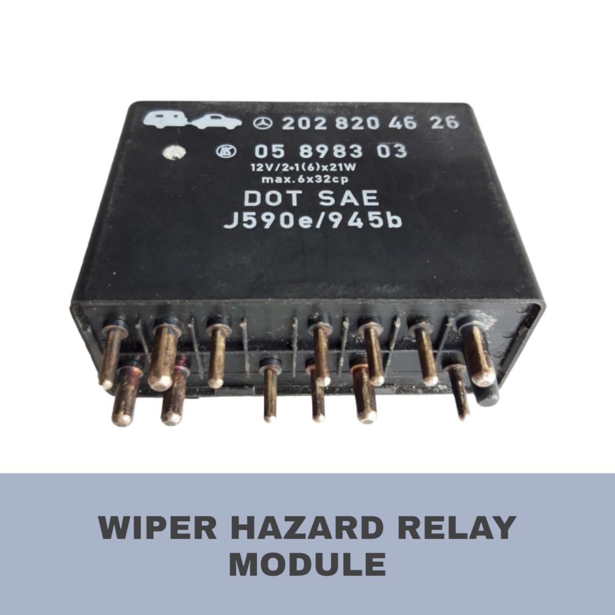 MERCEDES BENZ W124 W126 W201 W202 WIPER HAZARD RELAY 2028204626 | eBay