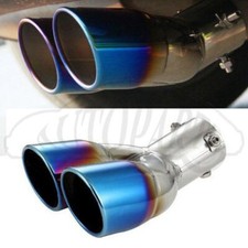 Tubo de punta de silenciador de escape trasero de acero inoxidable para Toyota C-HR CHR 2016 2017 2018 2019