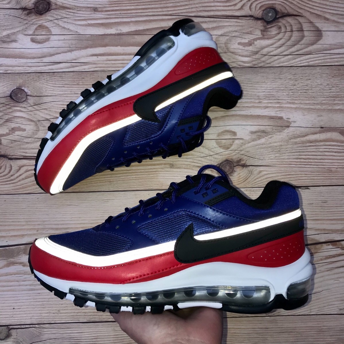 Nike Air Max 97/BW Reflective Select-a-Size | eBay