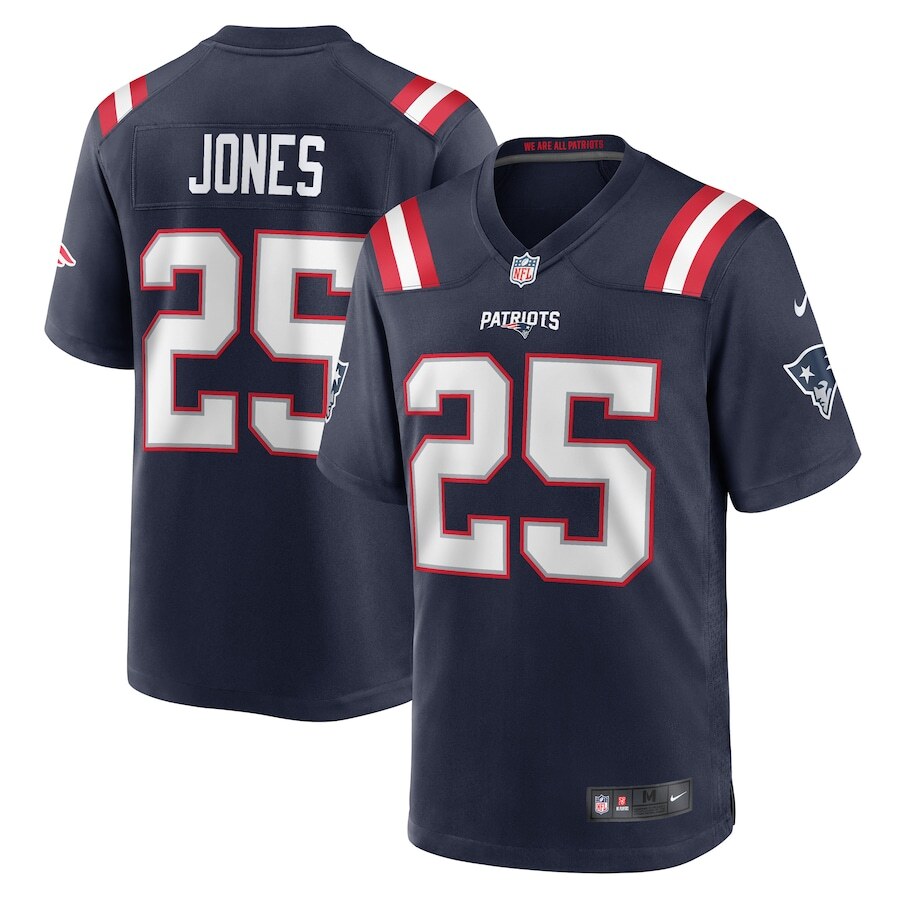 XL NIKE×NFL New England Patriots ジャージ 紺 Nike New England Patriots Jersey Mens 48 XL Blue Jones 10