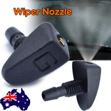 2 PCS Car Universal Front Windscreen Wiper Nozzle Jet Washer Nozzle Sprinkler