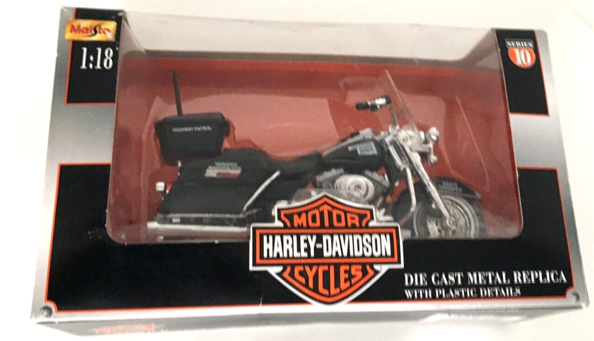 美品★HARLEY-DAVIDSONハーレーダビッドソン★おまけ付き★ Harley-Davidson Oklahoma Highway Patrol State Trooper Motorcycle 1