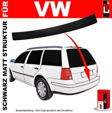 Lackschutzfolie Ladekantenschutz für VW Bora Variant  1999-2004 Schwarz matt