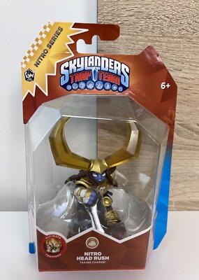 Nitro Head Rush Skylanders Trap Team Master Figur aus Sammlungsauflösung Neu OVP