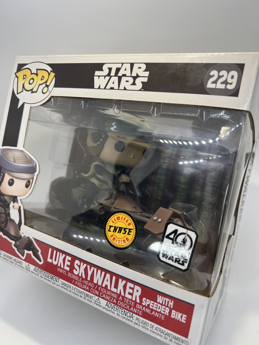 SF・ファンタジー・ホラー Funko Star Wars Luke Skywalker CHASE Amazon.com: Funko Luke Skywalker w/Speeder Bike (Chase