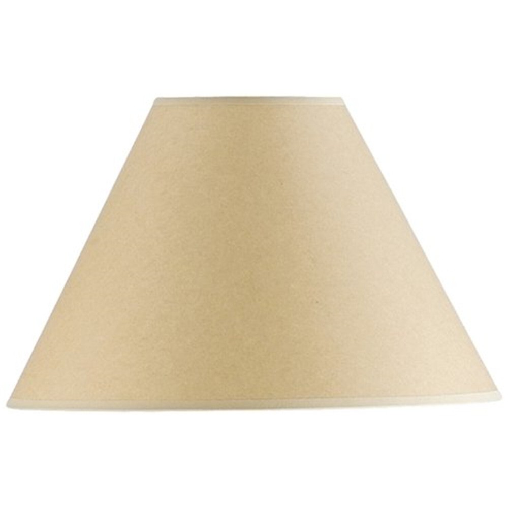 9 1/4 Inch Tall Beige Kraft Paper Round Shade for Stylish Home Decor