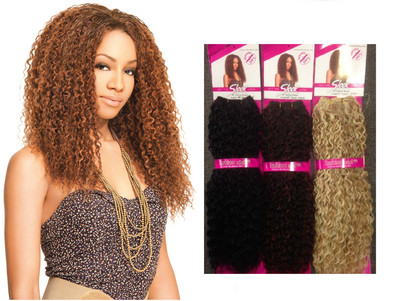 Sleek 101 Fashion Idol Nubian Weave Syn Like Human Hair Weave 14