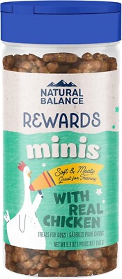 Natural Balance Limited Ingredient Mini-Rewards Chicken Grain-Free, Training Tre