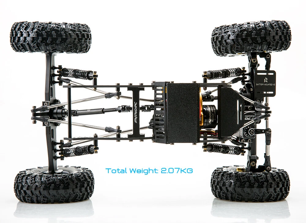 RhinoRC W1 Chassis 317mm 1/10 Shafty Crawler Rig RC S12 40A