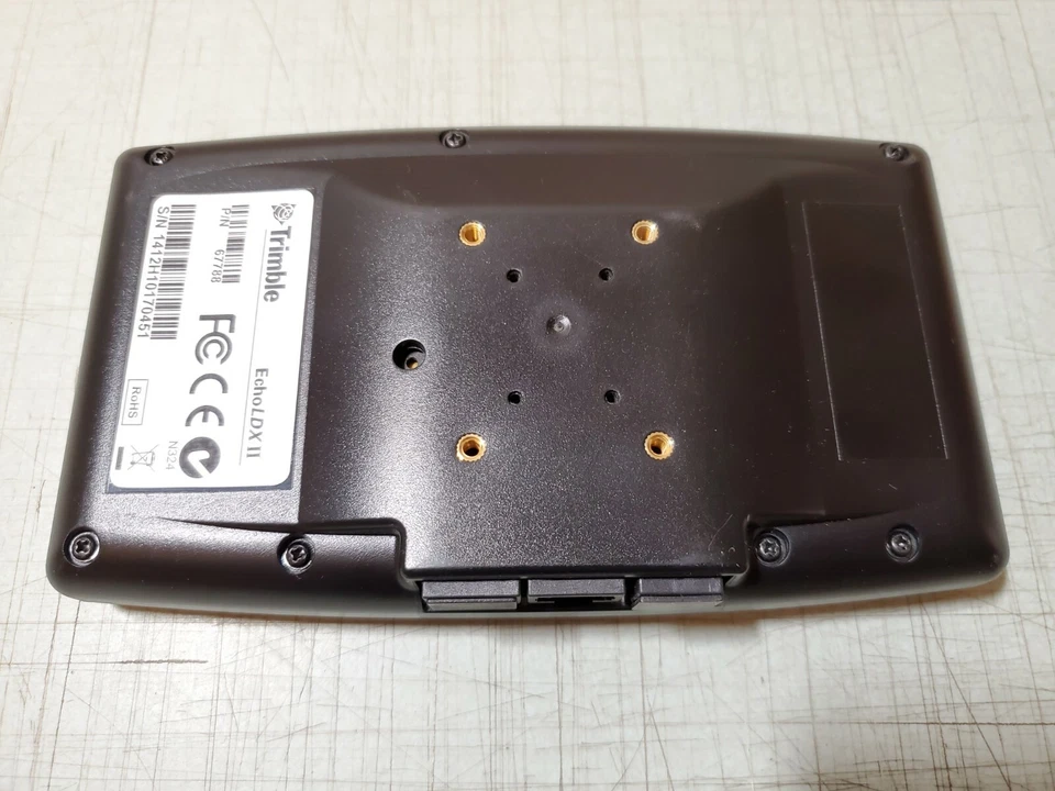 Terminal de visualización de mensajes Trimble Echo LDX II 67788 NUEVO 46860-10 para verificación cruzada Foto 3 de 4