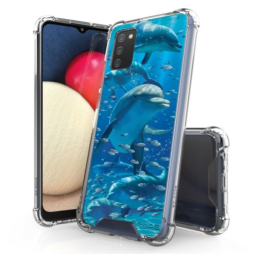 Slim Back Hardcover Flexible TPU Stoßstange Hülle für Samsung Galaxy A02s - Bild 79 von 91