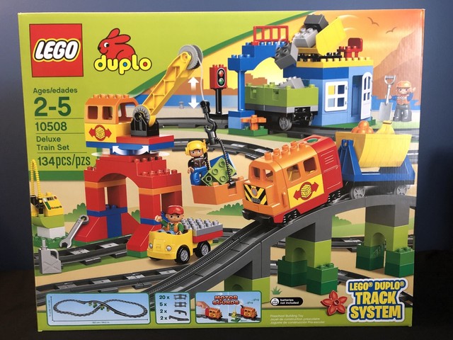 lego duplo deluxe train set 10508