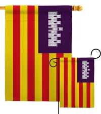 the Balearic Islands Garden Flag Spain Communities Decorative Gift Yard Banner