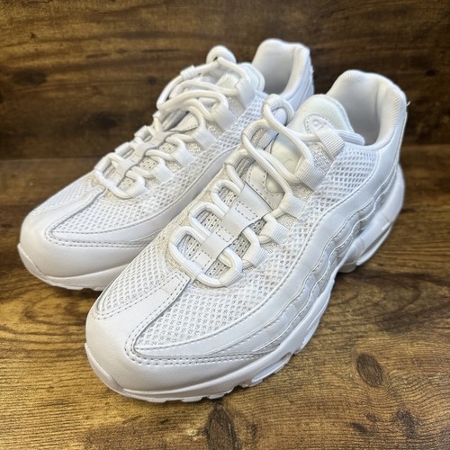 Nike Air Max 95 Essentials Entrenadores Damas Triple Blanco Talla UK 4.5 EU38 #REFBOX - Imagen 10 de 19