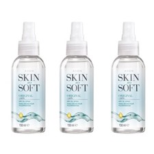 Avon Skin So Soft Clear Dry Oil Anti-Mosquito Spray 150ml x 3 Holiday Pack