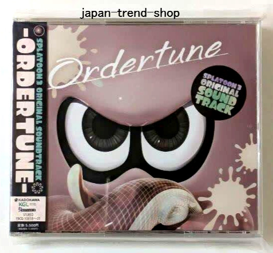 Splatoon 3 ORIGINAL SOUNDTRACK Ordertune 4 CD Disc + Booklet Nintendo Gane Music