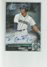 2017 BOWMAN CHROME PROSPECT AUTOGRAPHS #CPABB BRYSON BRIGMAN