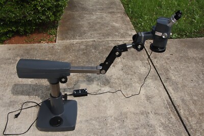 Heavy Duty FULLY Articulated ZOOM Stereo Microscope. EXCELLENT!
