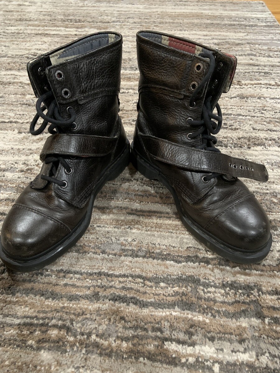 Dr Martens Triumph 1460 Harvest Black Size 10 UK