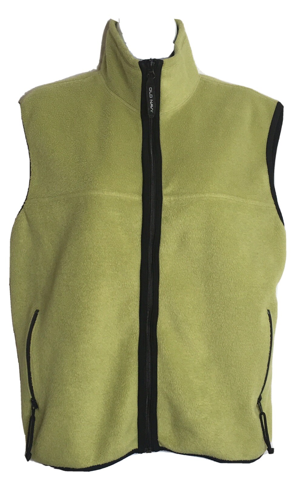 Checo de forro polar para hombre, sin manga, estilo informal.