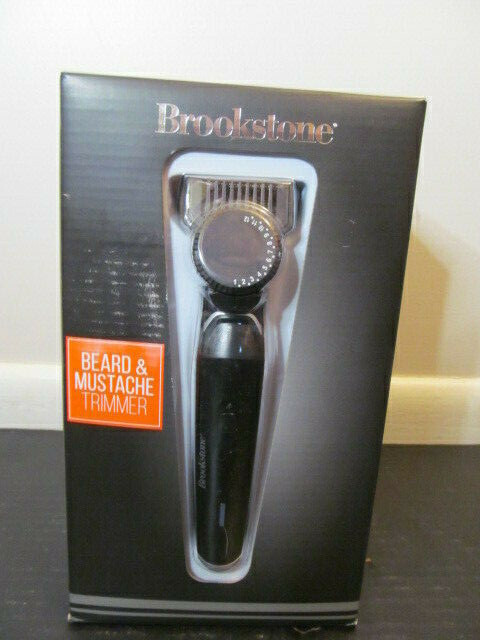 Brookstone Bsbt1 Beard And Mustache Trimmer Black For Sale Online Ebay