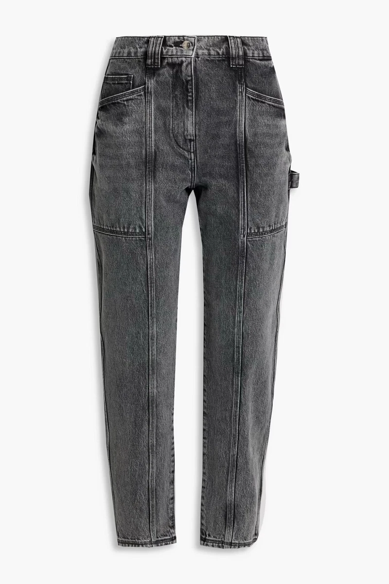 IRO Paris Challain mid rise tapered jeans size FR40 1647597307162210