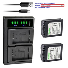 Kastar Battery LTD2 Charger for Panasonic CGA-S006  Panasonic Lumix DMC-FZ35K