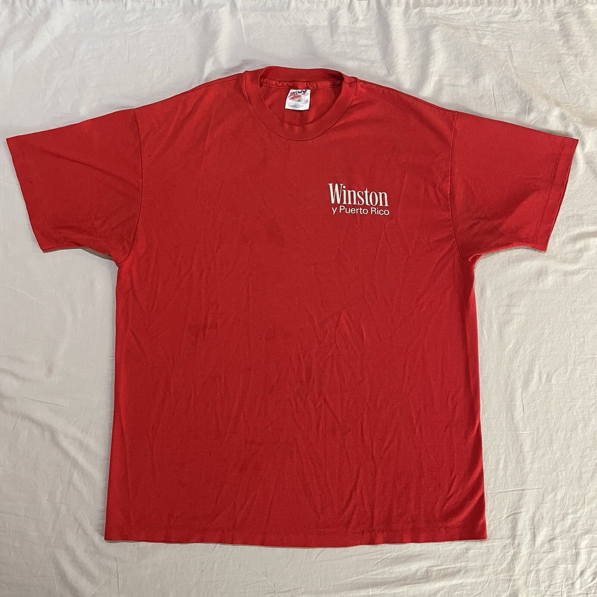 90s USA製 Winston タバコ vintage T-shirt Vintage Winston Cigarettes T Shirt No Bull XL 90s Men's