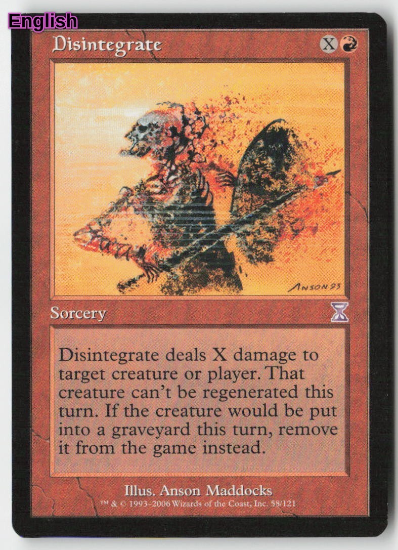 MTG Disintegrate [TSB - 58] LP