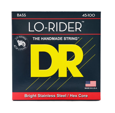 DR Strings LO-RIDER Stainless Steel Bass Strings   Authorized Dealer
