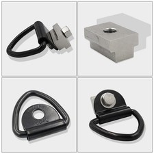  4 Sets Nut and Bolt Kit Adjustable Deck Post Anchor Bed Rail Bolts