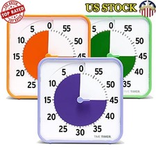 60 Minute Learning Timer Set W/ Dry Erase Cards Classroom  Teachers 3-Pack New